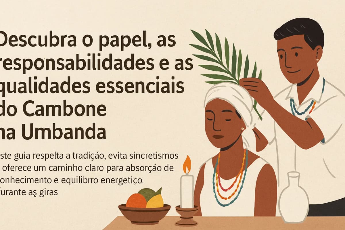 Camboneagem na Umbanda: Guia Completo para Cambones