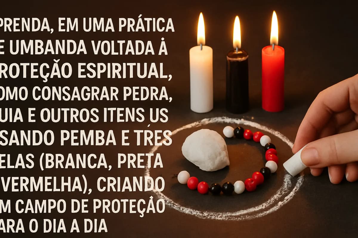 Como Consagrar um Objeto de Proteção (Umbanda de Exu e Almas de Obaluaê) — Passo a Passo Prático