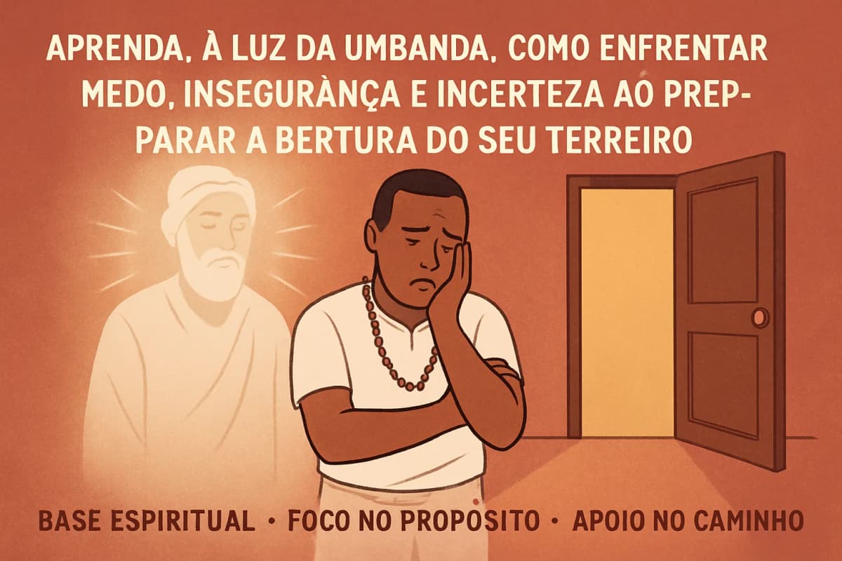 Como Lidar com Incertezas ao Abrir um Terreiro (Umbanda) — Fé, Propósito e Coragem