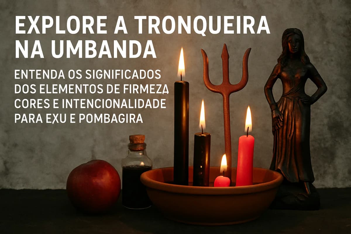 Guia de Firmeza na Umbanda: Significados, Elementos e Proteção na Tronqueira