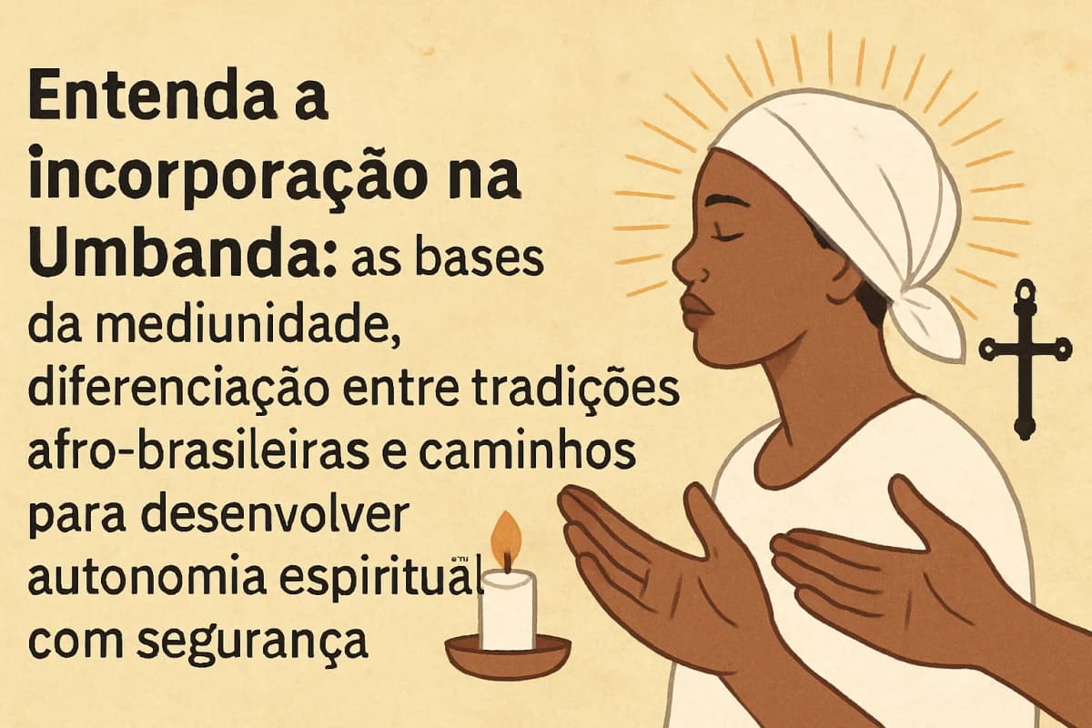 Incorporação na Umbanda: guia prático para uma mediunidade saudável