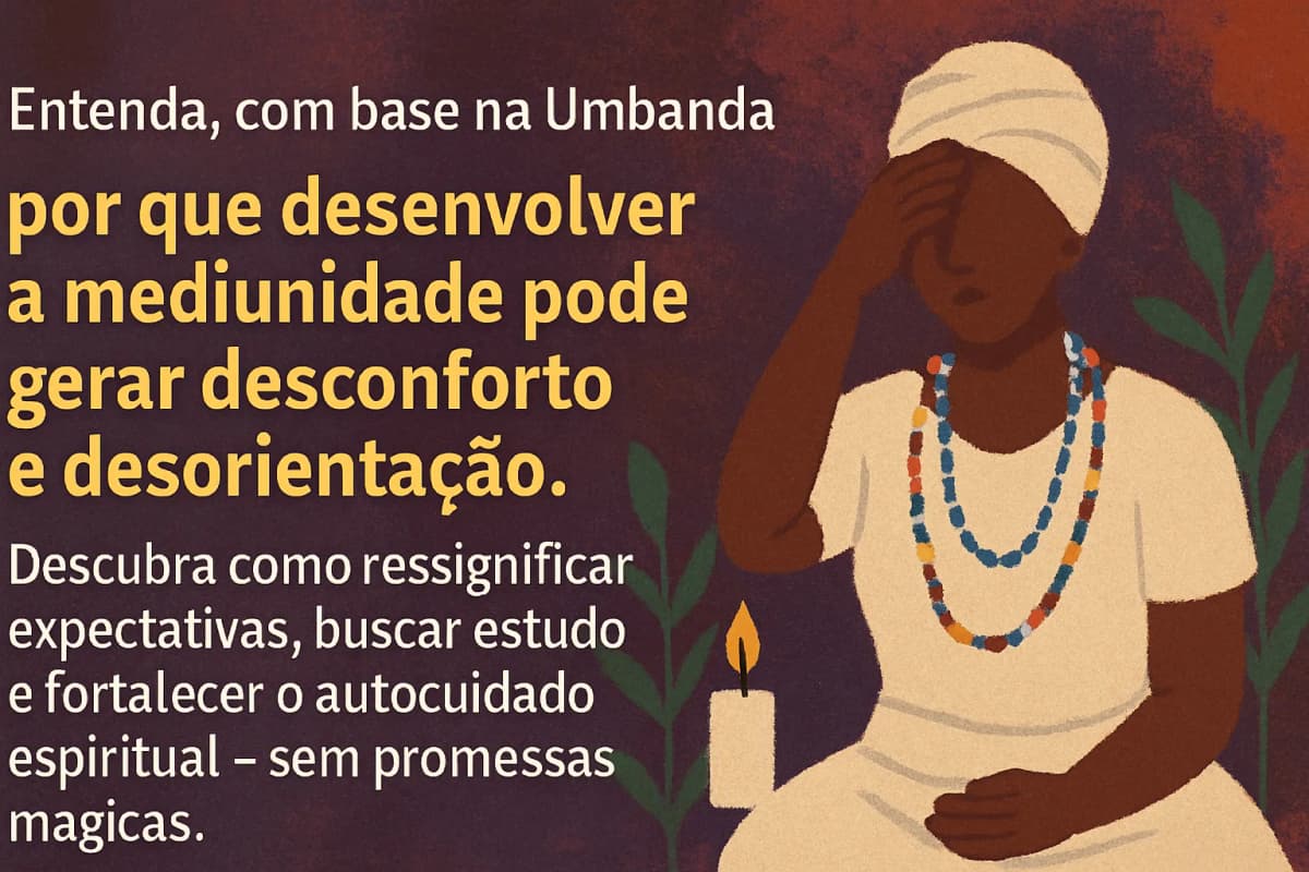 Mediunidade que não “resolve tudo”: por que você se sente perdido (Umbanda)