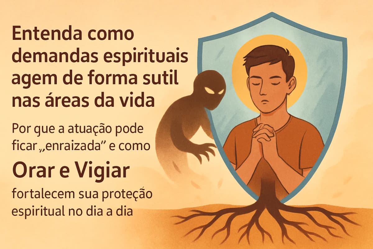 Orar e Vigiar: como identificar e lidar com demandas espirituais sem negligenciar a própria rotina