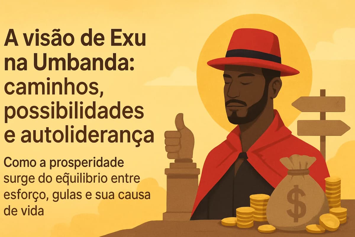 Umbanda: Exu, prosperidade e a visão de caminhos — um guia para prosperar com responsabilidade espiritual