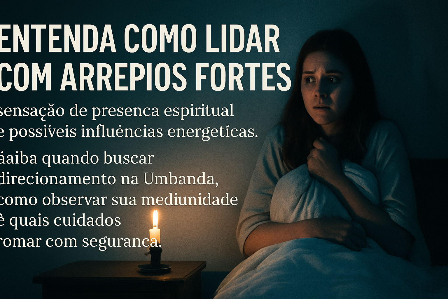 Arrepios e Sensação Estranha: como interpretar na Umbanda com orientação e cuidado