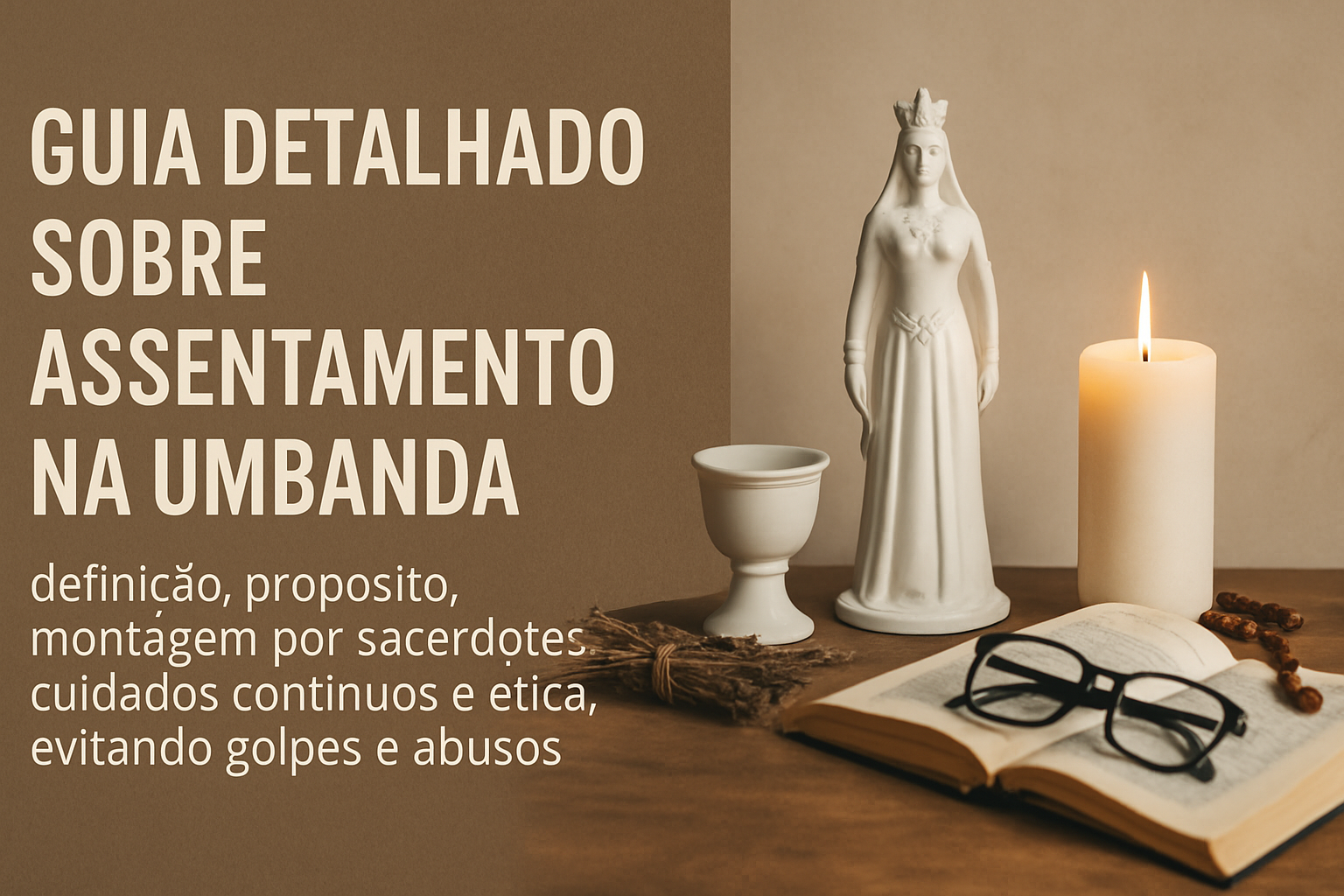 Imagem de capa do artigo: Assentamento em Umbanda: guia completo sobre função, cuidado e responsabilidade