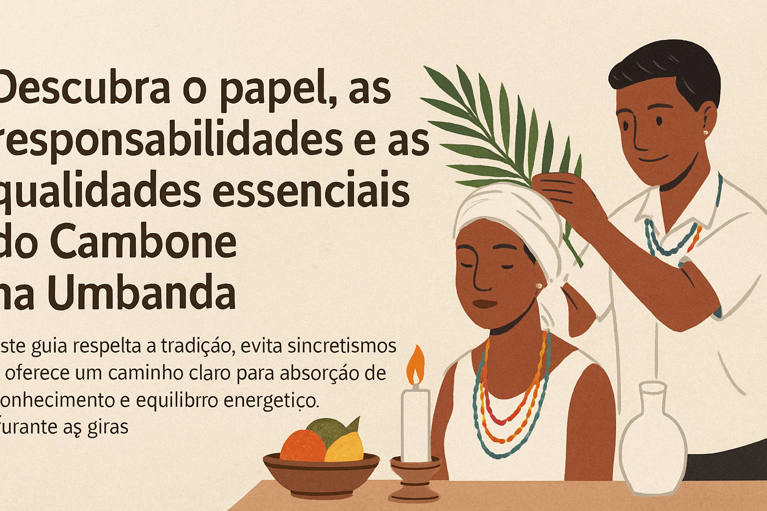 Imagem de capa do artigo: Camboneagem na Umbanda: Guia Completo para Cambones