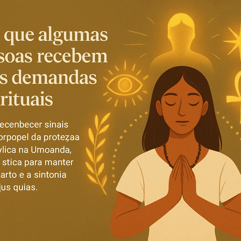 Imagem de capa do artigo: Demanda Espiritual na Umbanda: Como Reconhecer e se Proteger