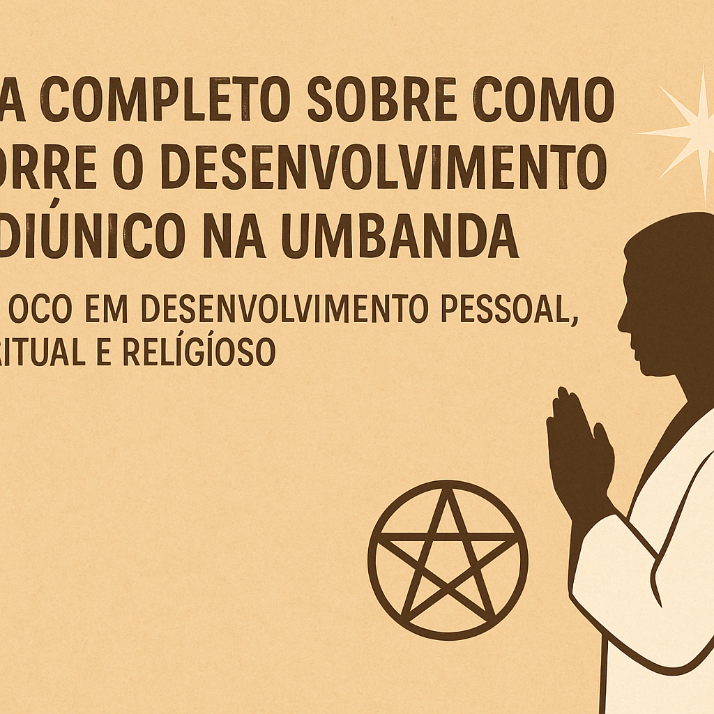 Imagem de capa do artigo: Desenvolvimento Mediúnico na Umbanda: estudo, equilíbrio e serviço espiritual