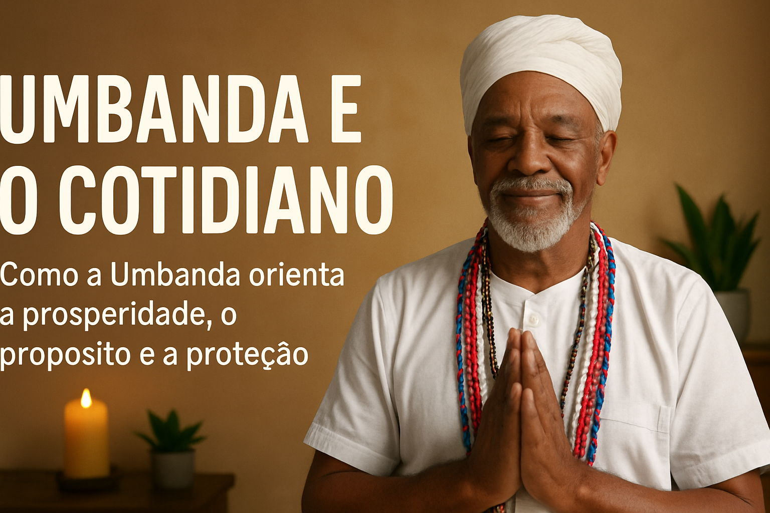 Imagem de capa do artigo: Despertar de Caminhos na Umbanda: Prosperidade, Propósito e Proteção