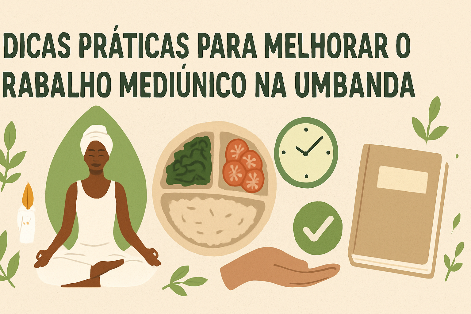 Imagem de capa do artigo: Destravando o Trabalho Mediúnico na Umbanda: Dicas Práticas de um Pai/Mãe de Santo