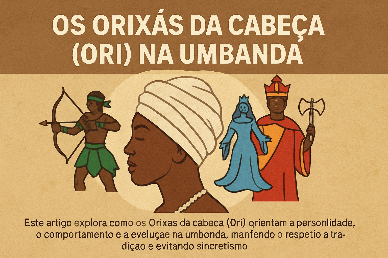 Imagem de capa do artigo: Entendendo a Função dos Orixás na Coroa: Umbanda e a Regência do Ori