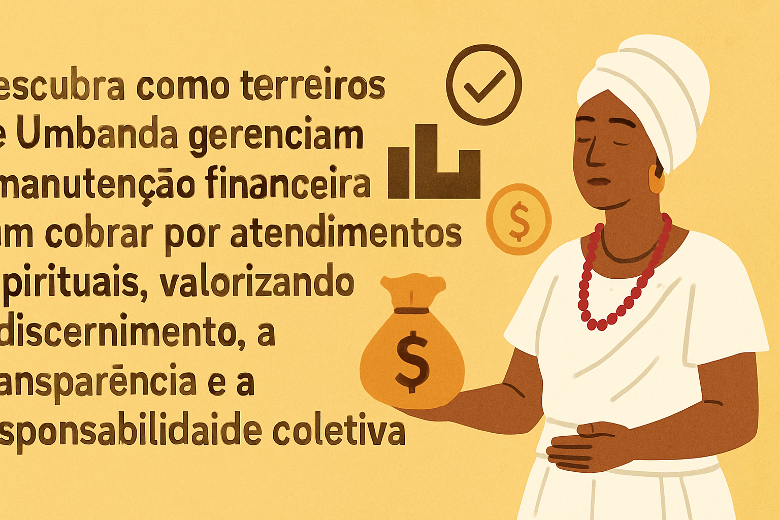 Imagem de capa do artigo: Entendendo a mensalidade em terreiros de Umbanda: equilíbrio entre trabalho espiritual e sustento