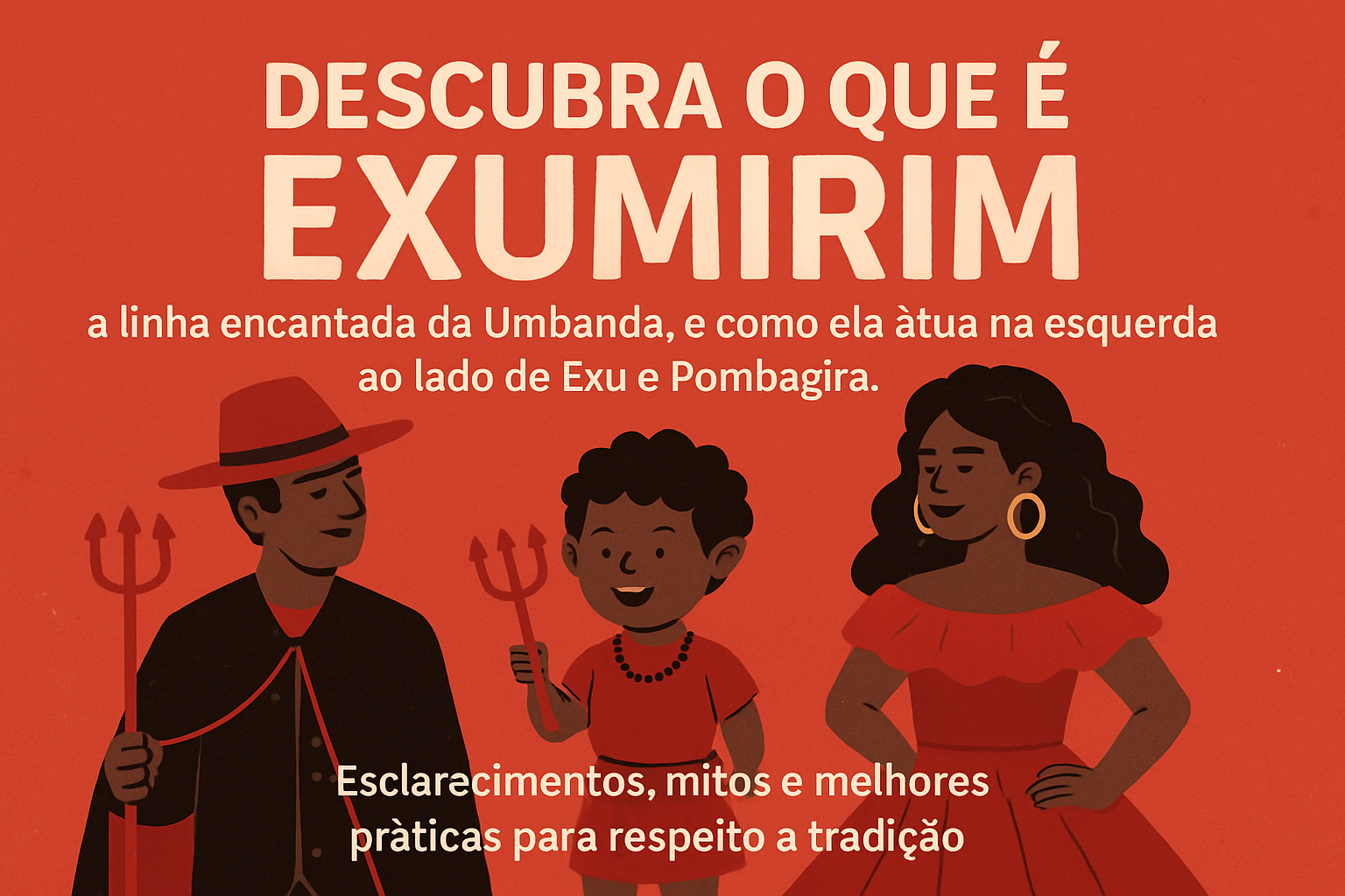 Imagem de capa do artigo: Exumirim na Umbanda: compreensão, papel e proteção na linha da esquerda