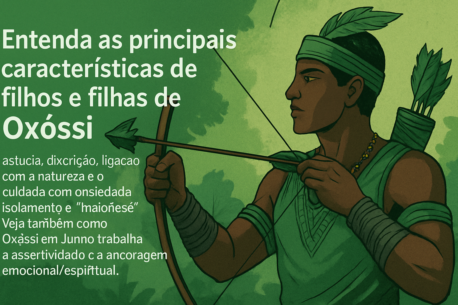 Filhos de Oxóssi: forças, desafios e como equilibrar a busca por conhecimento (com foco em Oxóssi de Juntó e de Oshosi de FRENTE)