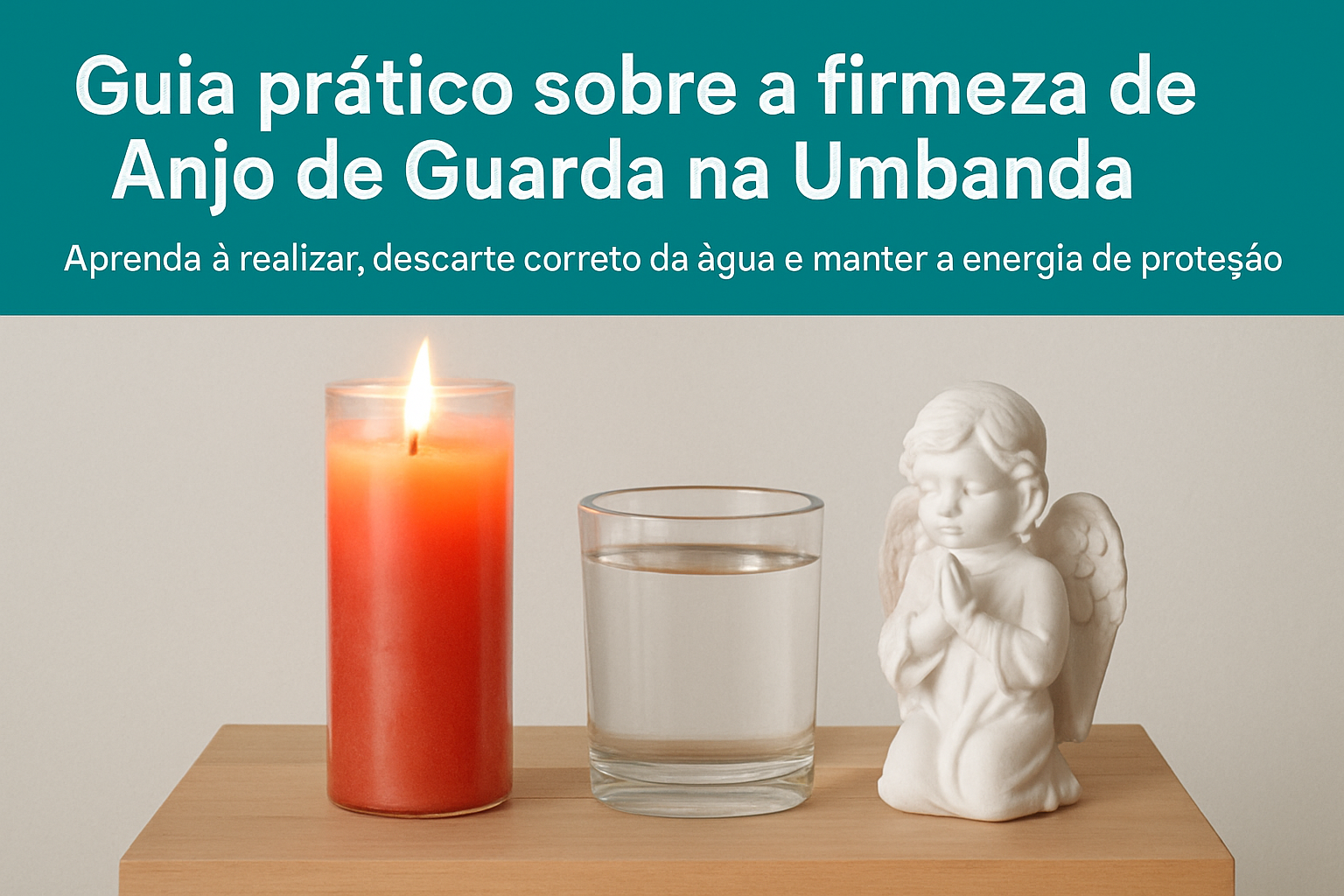 Imagem de capa do artigo: Firmeza de Anjo de Guarda na Umbanda: Guia Prático para Proteção e Energia