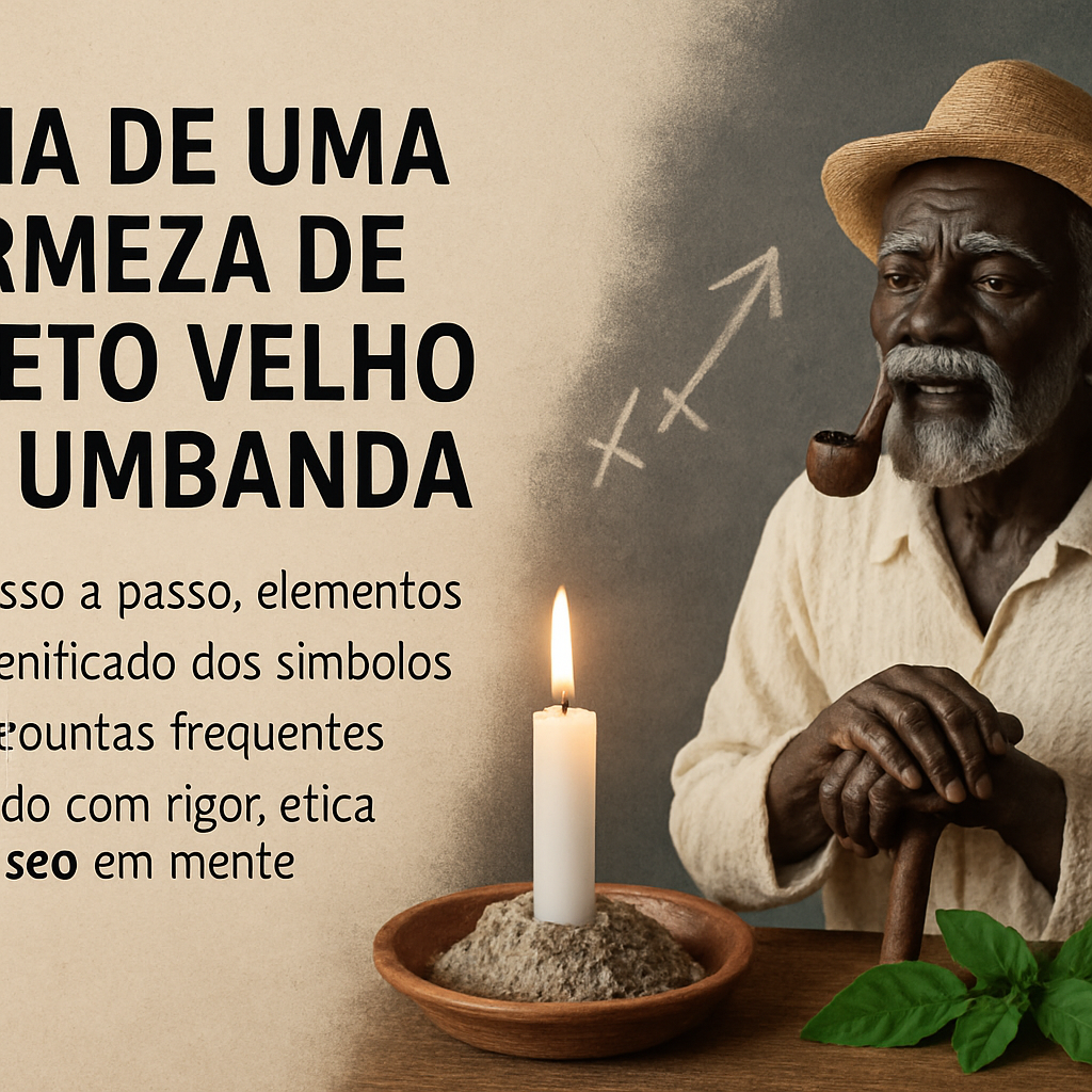 Imagem de capa do artigo: Firmeza de Preto Velho na Umbanda: Guia Prático e Respeitoso