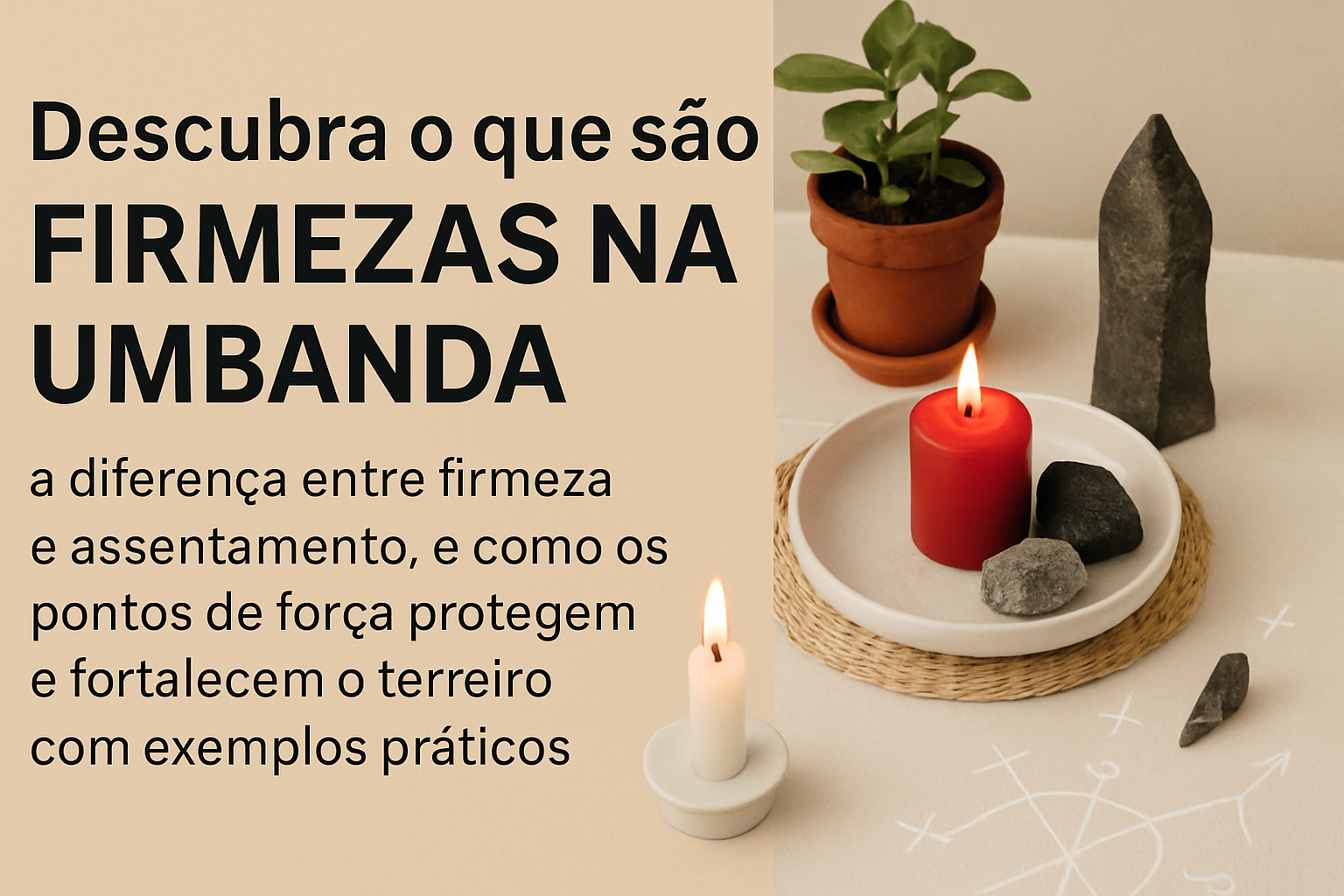Imagem de capa do artigo: Firmezas na Umbanda: entendendo os pontos de força do terreiro