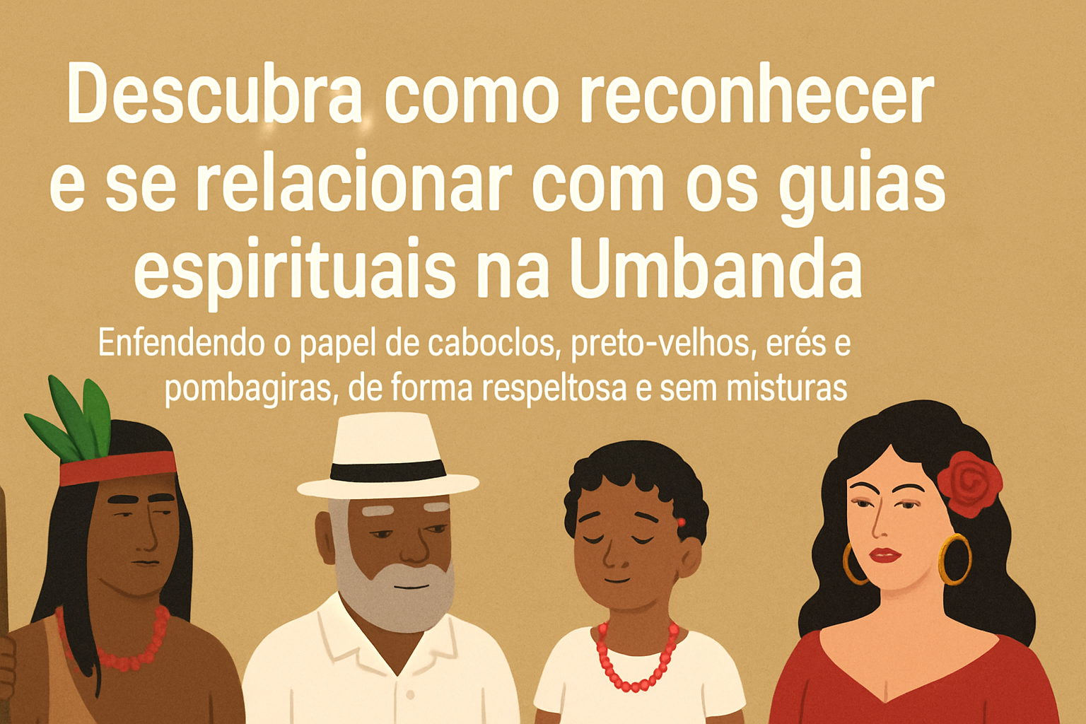 Imagem de capa do artigo: Guia Espiritual na Umbanda: quem são, como reconhecer e se aproximar dos seus guardiões