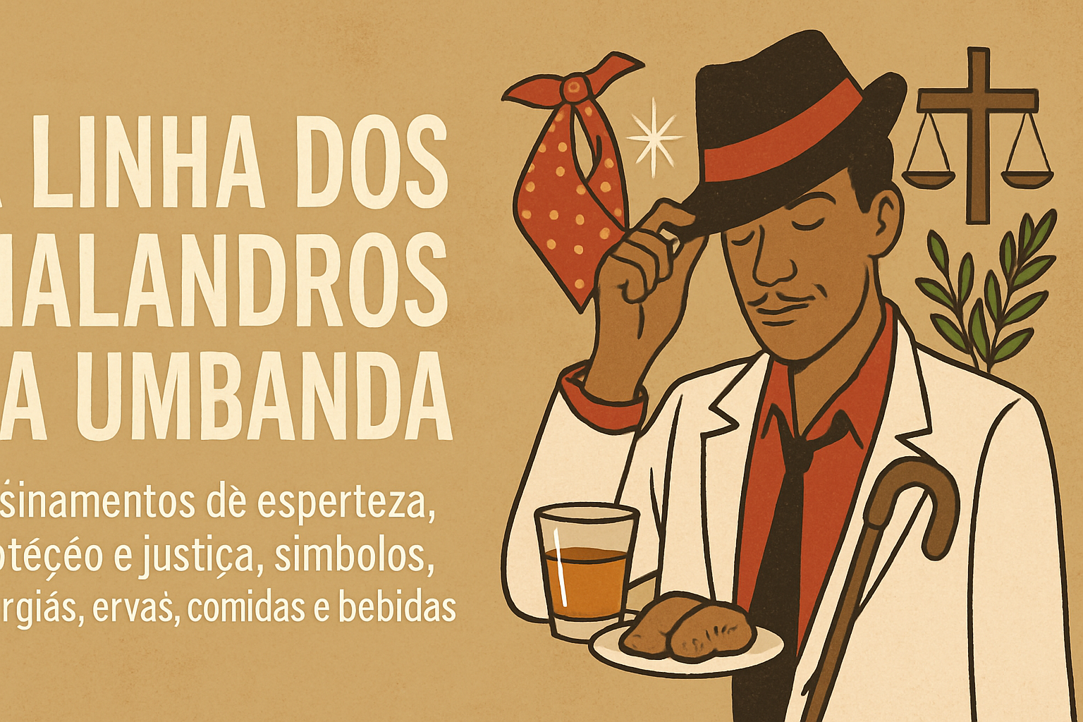 Imagem de capa do artigo: Guia Essencial: Malandros na Umbanda — ensinamentos, símbolos e oferendas