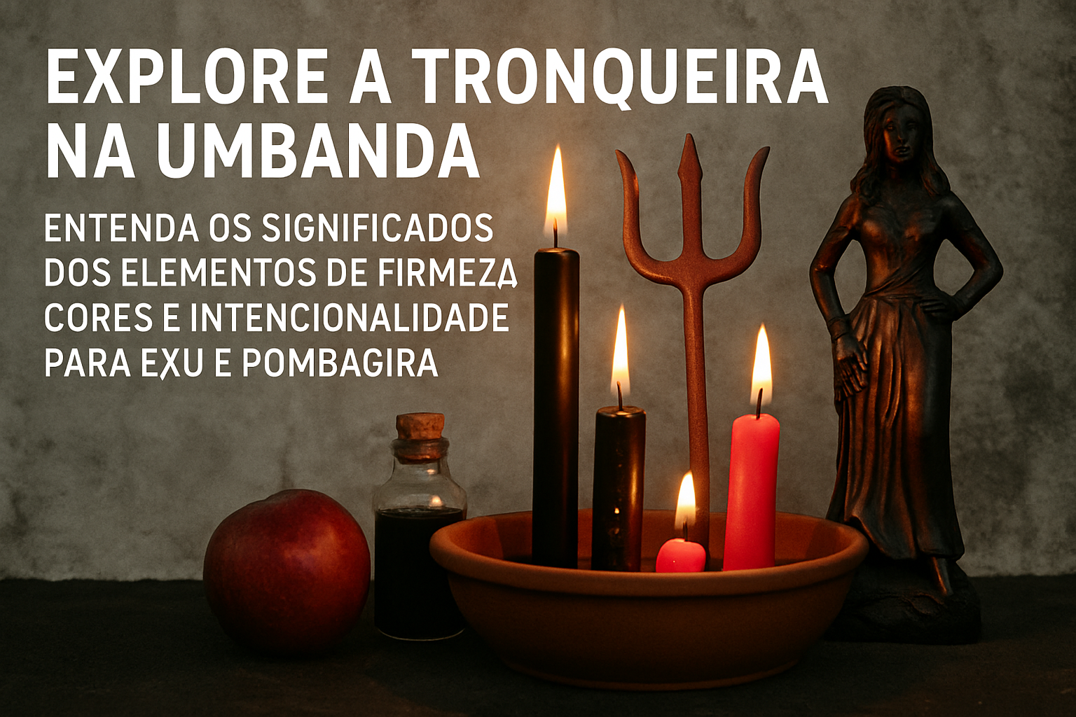 Guia de Firmeza na Umbanda: Significados, Elementos e Proteção na Tronqueira