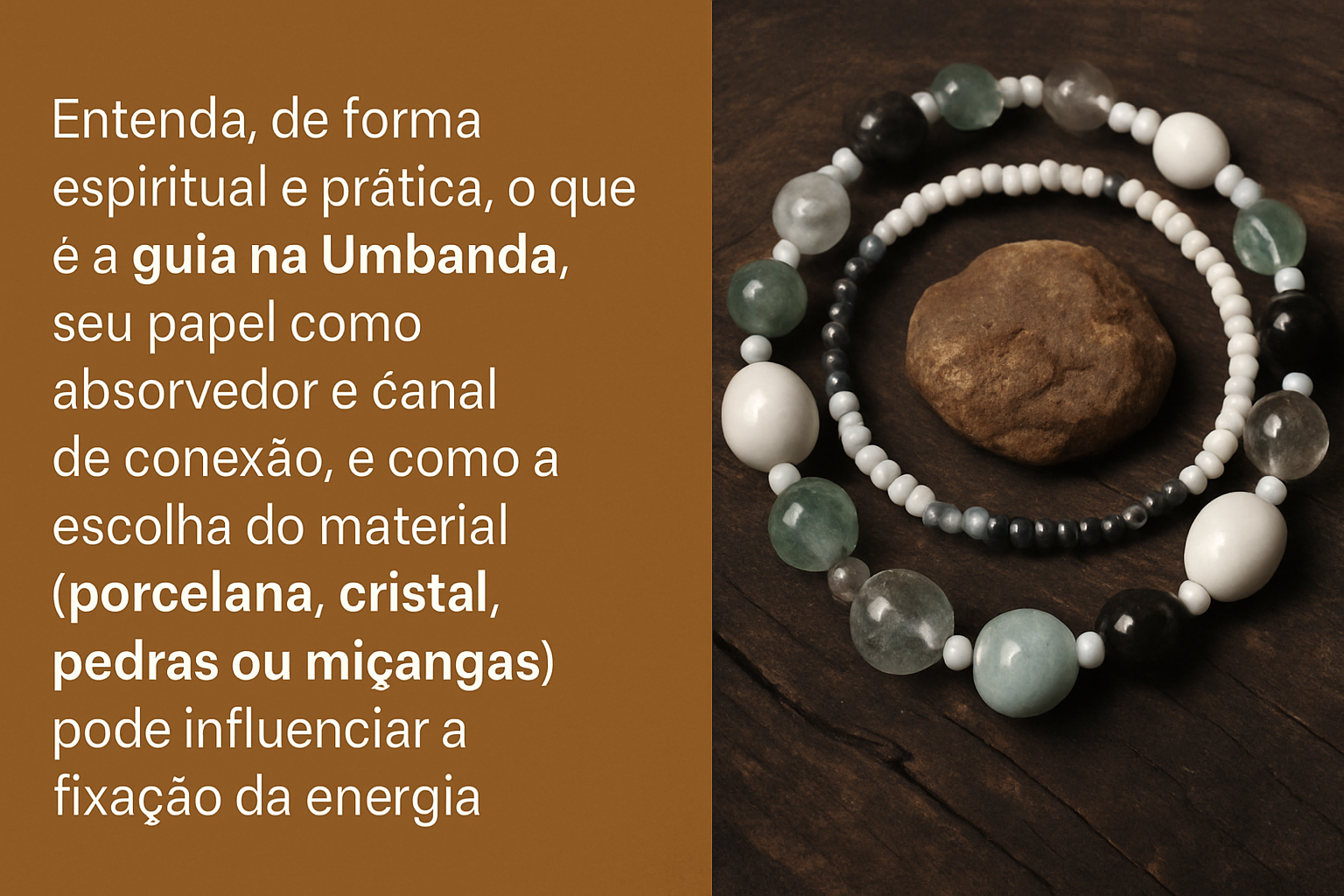 Imagem de capa do artigo: Guia na Umbanda: Como a Consagração e o Material Ajudam na Conexão Espiritual