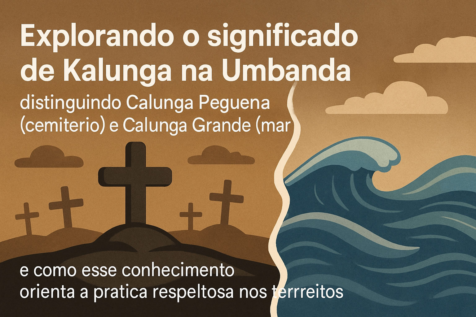 Imagem de capa do artigo: Kalunga na Umbanda: Calunga Pequena e Calunga Grande — significados e práticas