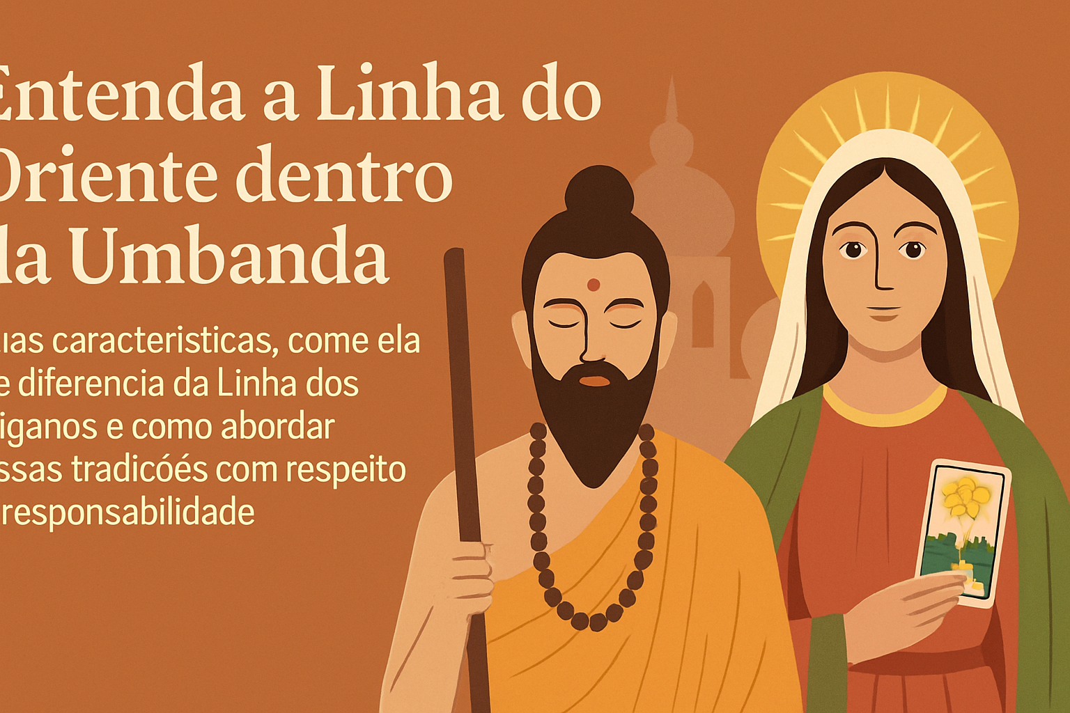 Imagem de capa do artigo: Linha do Oriente na Umbanda: compreensão, distinção e respeito às tradições