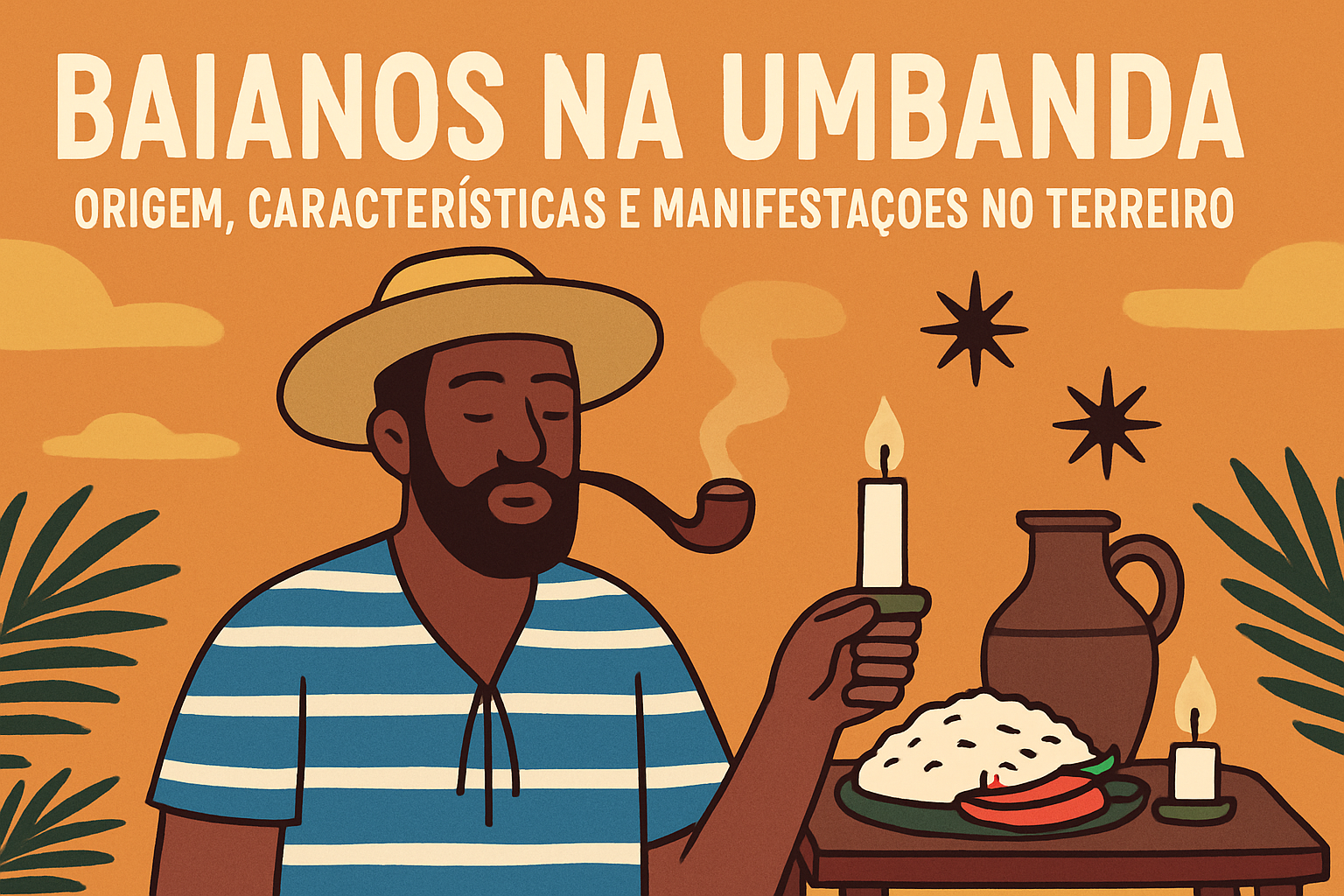 Imagem de capa do artigo: Linha dos Baianos na Umbanda: energia leve, sabedoria do Nordeste