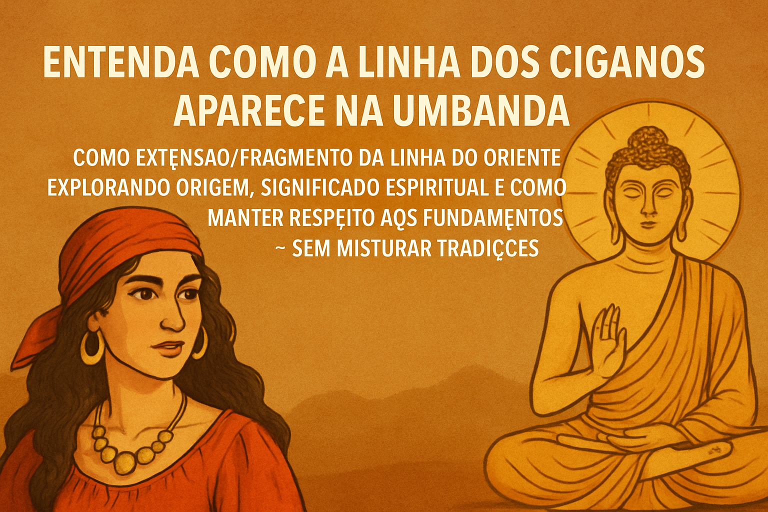 Imagem de capa do artigo: Linha dos Ciganos na Umbanda: extensão da Linha do Oriente e compreensão espiritual