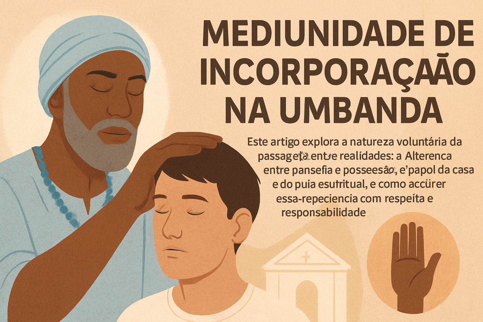 Imagem de capa do artigo: Mediunidade de Incorporação na Umbanda: compreender a experiência sagrada sem possessão