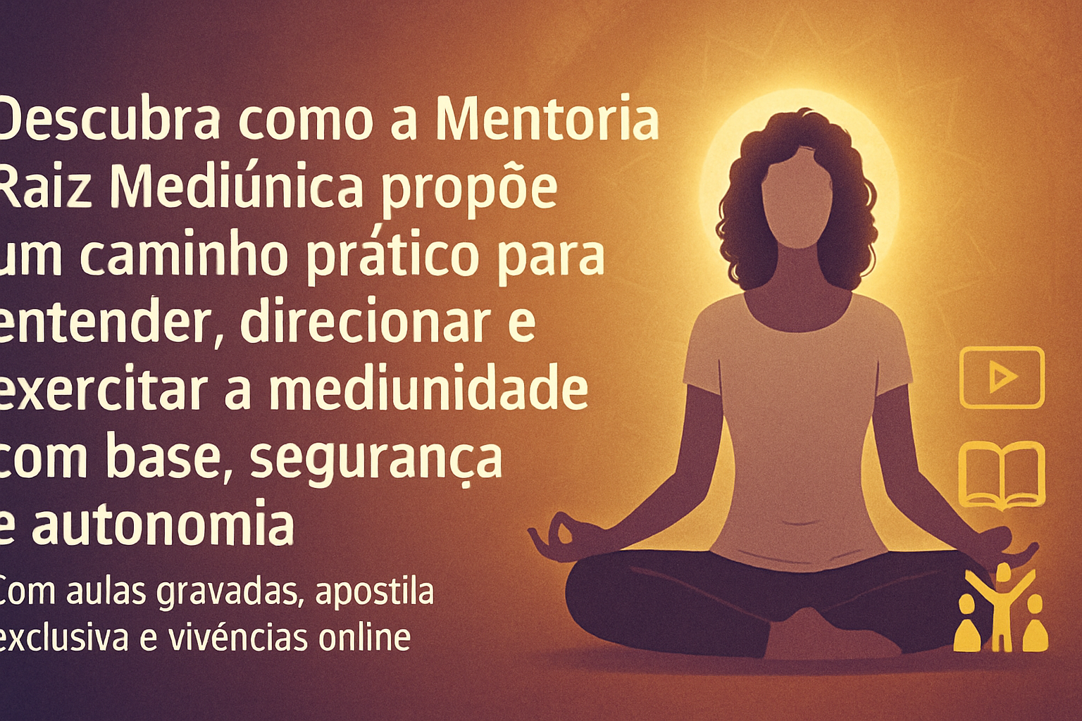 Imagem de capa do artigo: Mentoria Raiz Mediúnica (Umbanda): como desenvolver a mediunidade com segurança, autonomia e fundamento