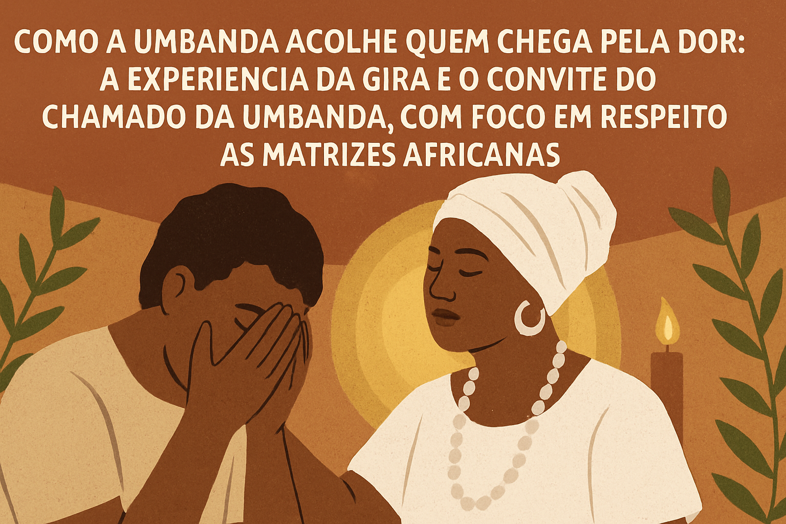 Imagem de capa do artigo: O Chamado da Umbanda: acolhimento, dor e a jornada de cura pela Gira