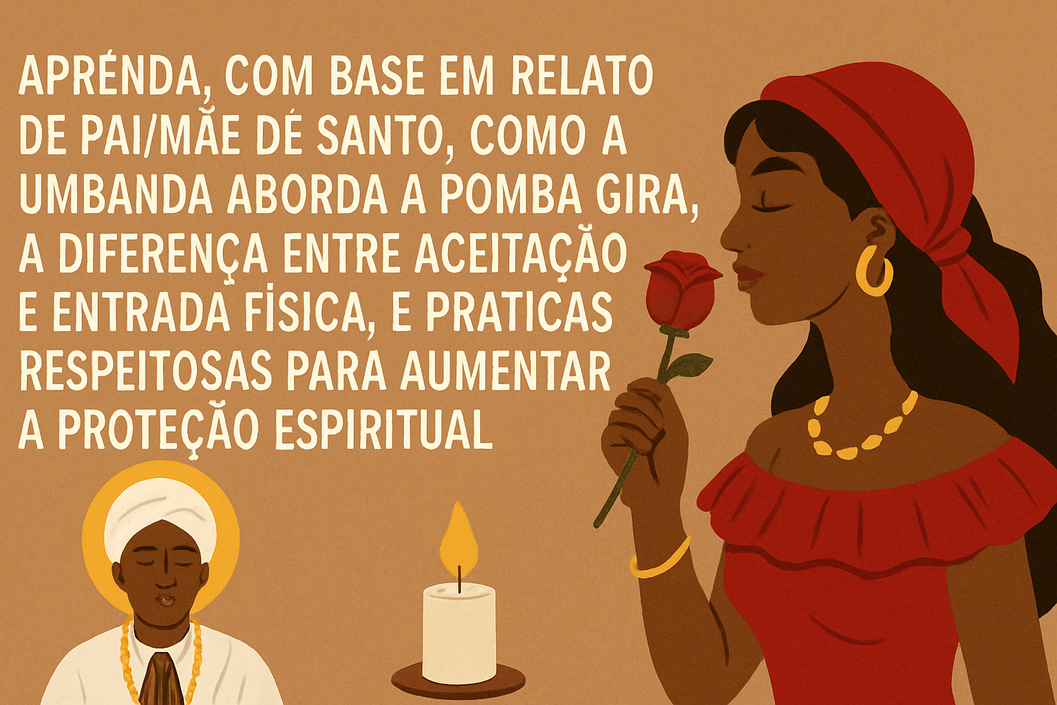 Imagem de capa do artigo: Pomba Gira na Umbanda: orientação de Maria Navarra e como aceitar a presença com respeito