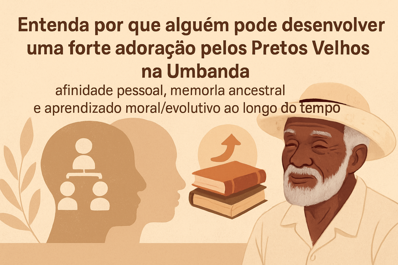 Imagem de capa do artigo: Por que tantos devotos se conectam com os Pretos Velhos na Umbanda? (Ancestralidade, afinidade e caminho espiritual)
