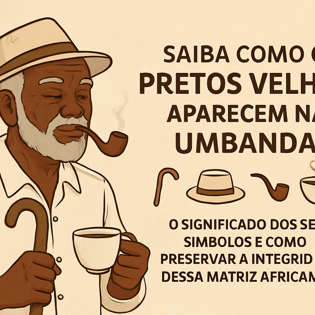 Imagem de capa do artigo: Pretos Velhos na Umbanda: Guia Prático sobre o Arquétipo de Humildade e os Itens de Trabalho