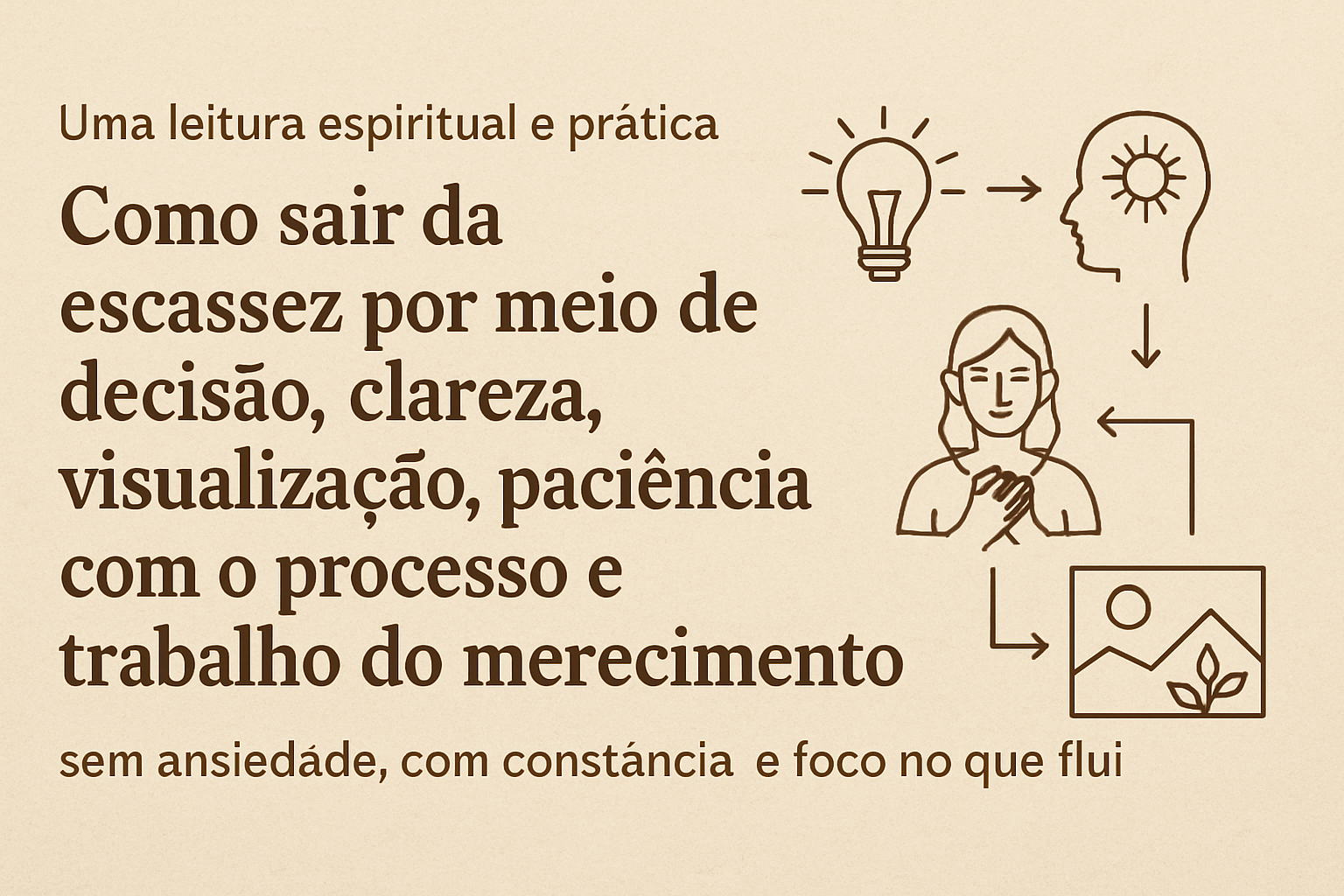Imagem de capa do artigo: Prosperidade é Decisão: passo a passo para reprogramar mente, vibração e merecimento
