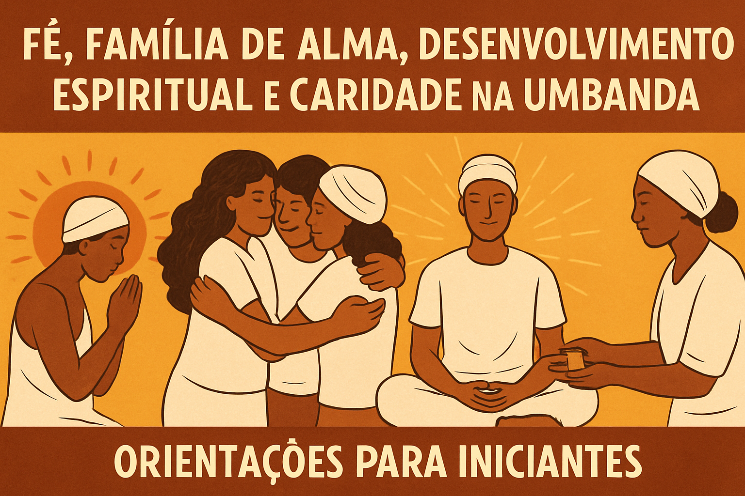 Imagem de capa do artigo: Qual é o papel da Umbanda na vida de quem está começando (ou recomeçando)?