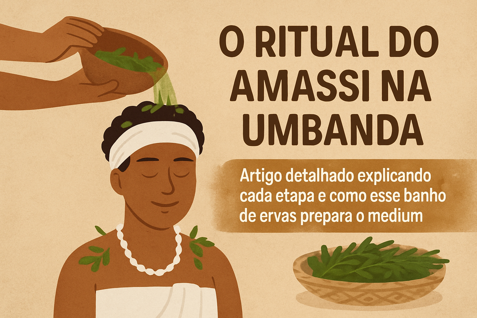 Imagem de capa do artigo: Umbanda: Amassi — preparo do médium para a conexão com guias de luz