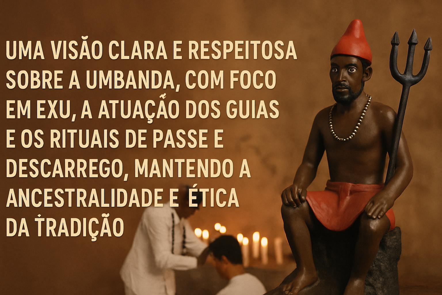 Imagem de capa do artigo: Umbanda: Caminhos, Descarrego e Caridade no Terreiro