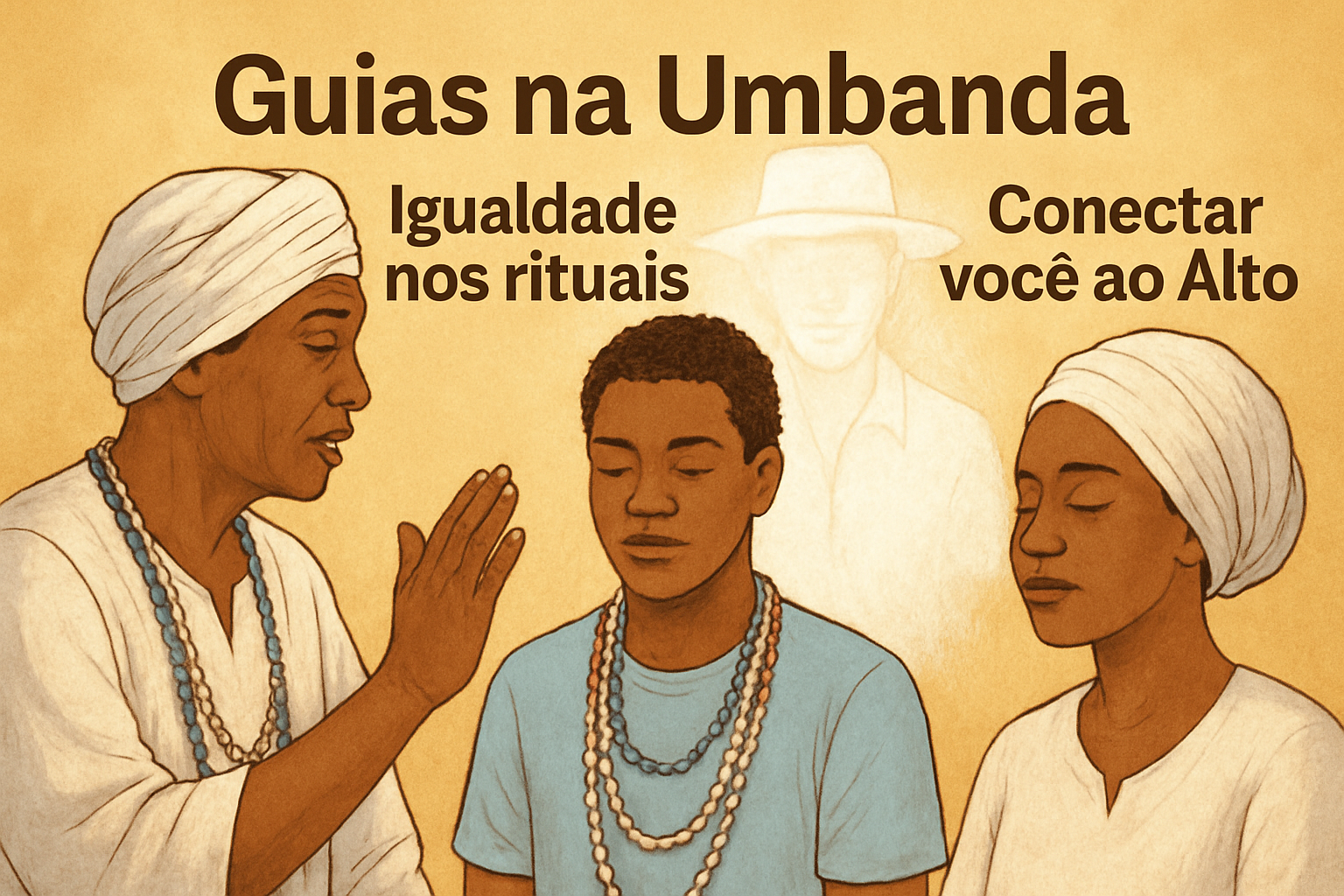 Imagem de capa do artigo: Umbanda e a presença dos guias: interação, igualdade e propósito de conexão com o sagrado