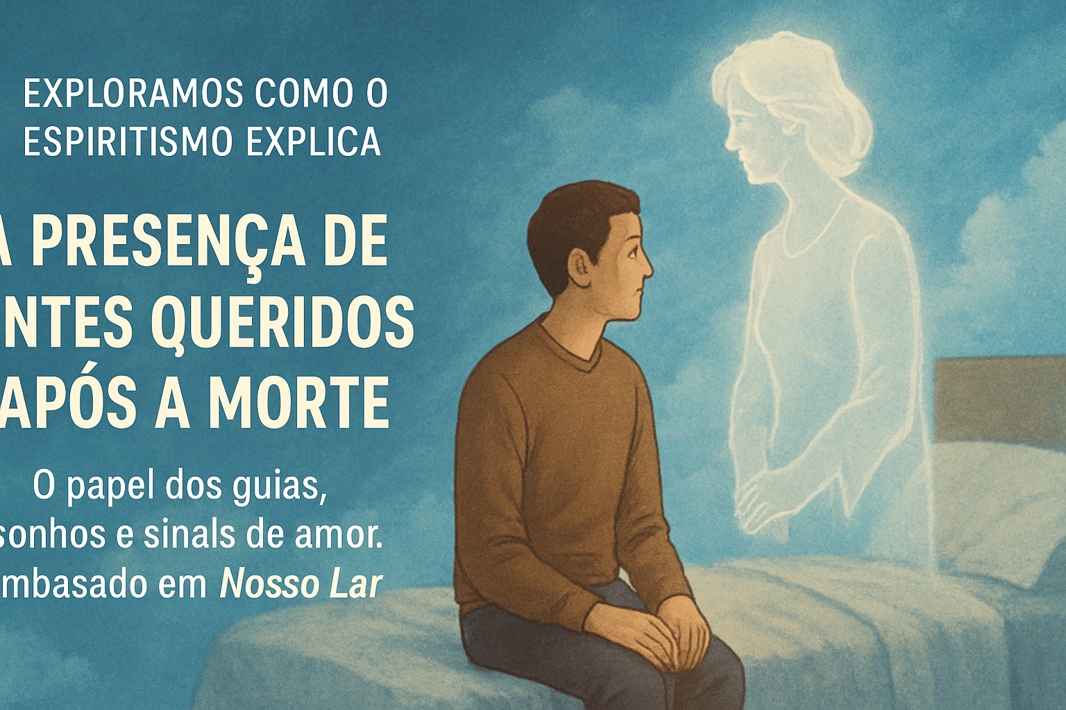 Imagem de capa do artigo: Visitas de Entes Queridos no Espiritismo: Perfumes, Sonhos e Créditos de Vida