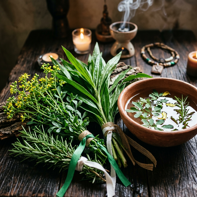 Capa do artigo: Ervas Sagradas: Banho de Descarrego e Proteção