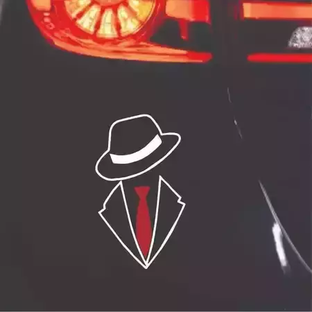 Miniatura 2 de Adesivo Recortado - Zé Pelintra 15x9 cm Umbanda Candomblé Artigos Religiosos Adesivos Carro Stickers Exu Pomba Gira