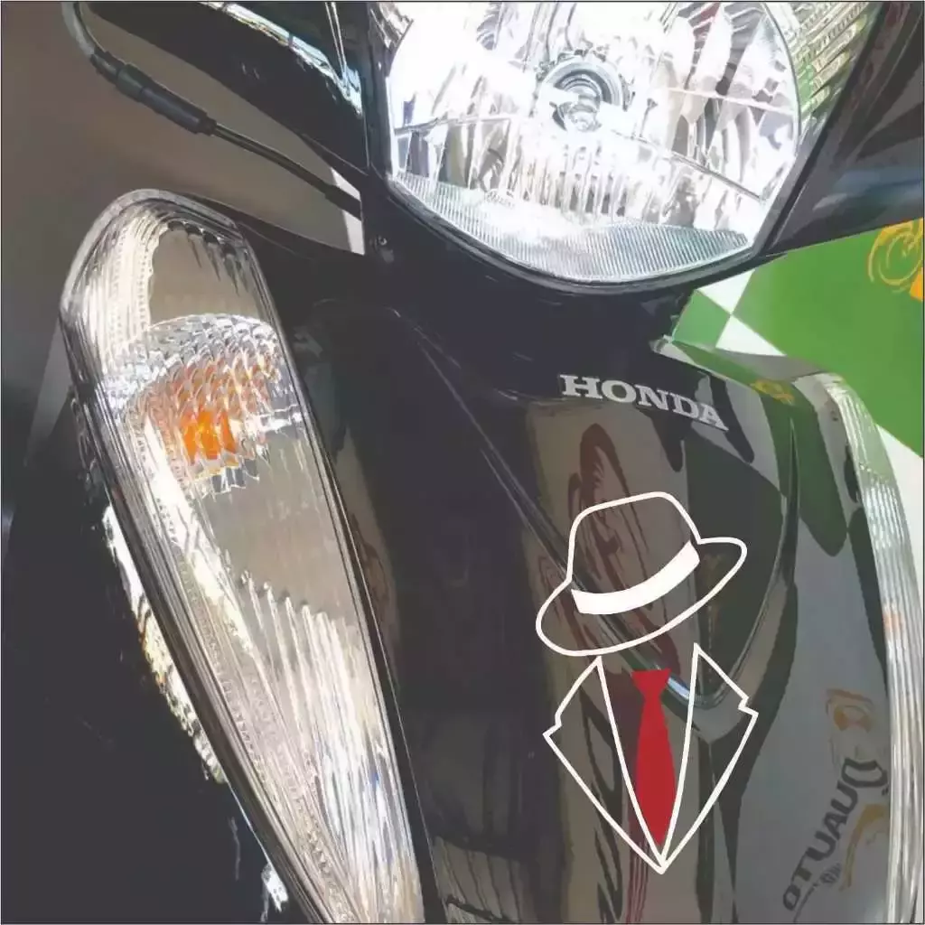 Miniatura 5 de Adesivo Recortado - Zé Pelintra 15x9 cm Umbanda Candomblé Artigos Religiosos Adesivos Carro Stickers Exu Pomba Gira