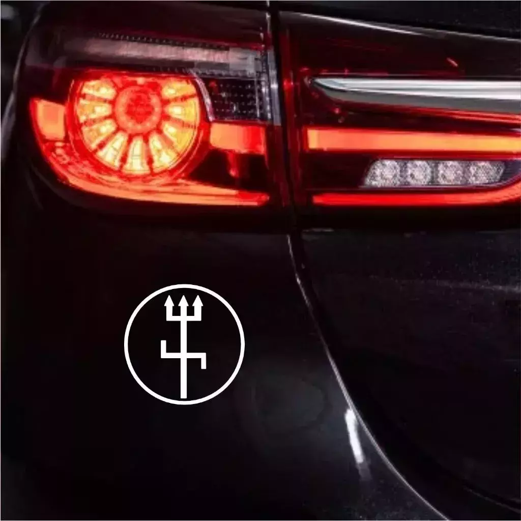 Adesivo Recortado - Tridente 7x7cm