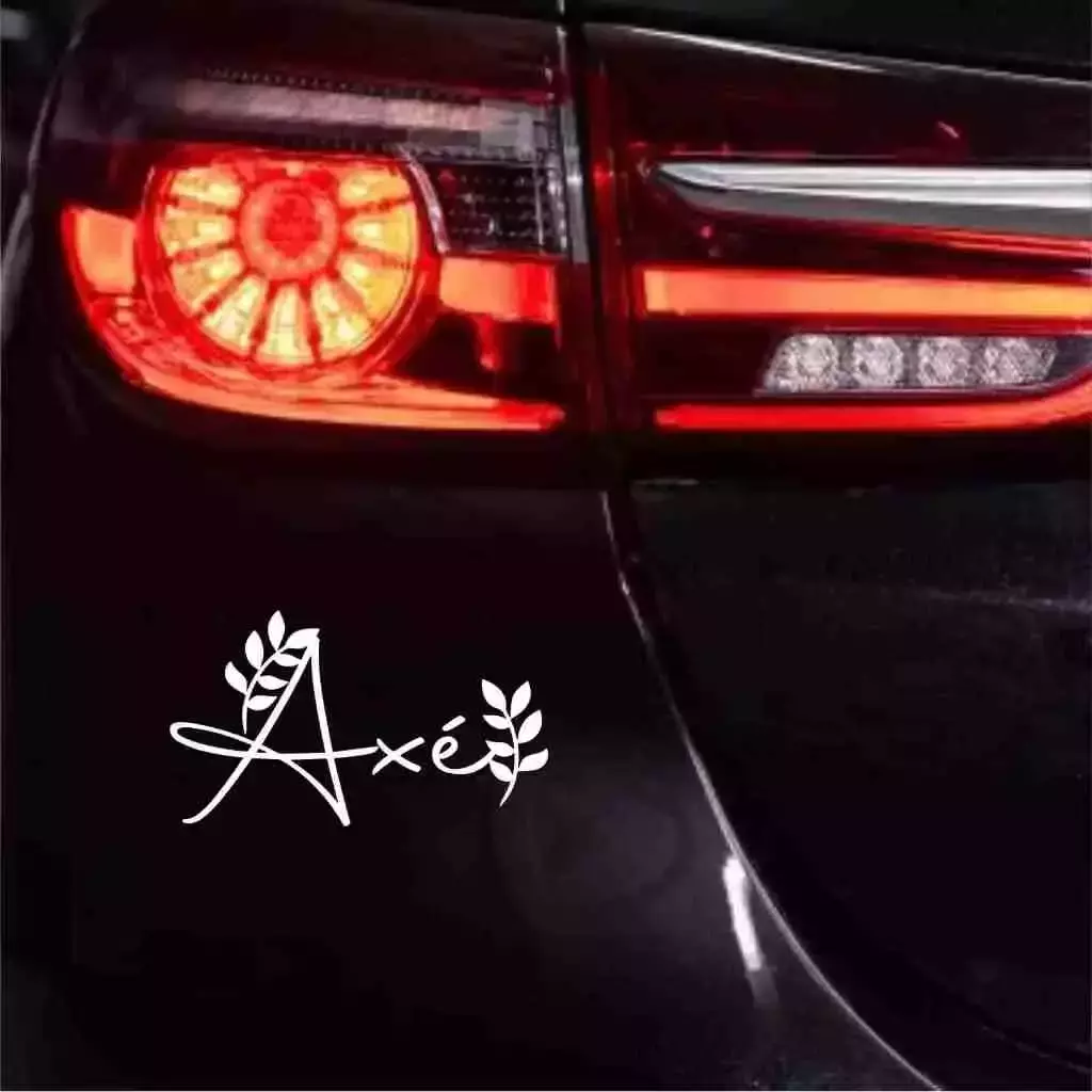 Miniatura 3 de Adesivo Recortado - AXÉ 16x10cm