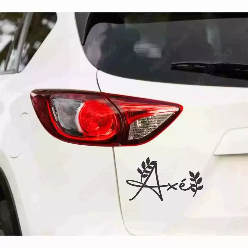 Adesivo Recortado - AXÉ 16x10cm