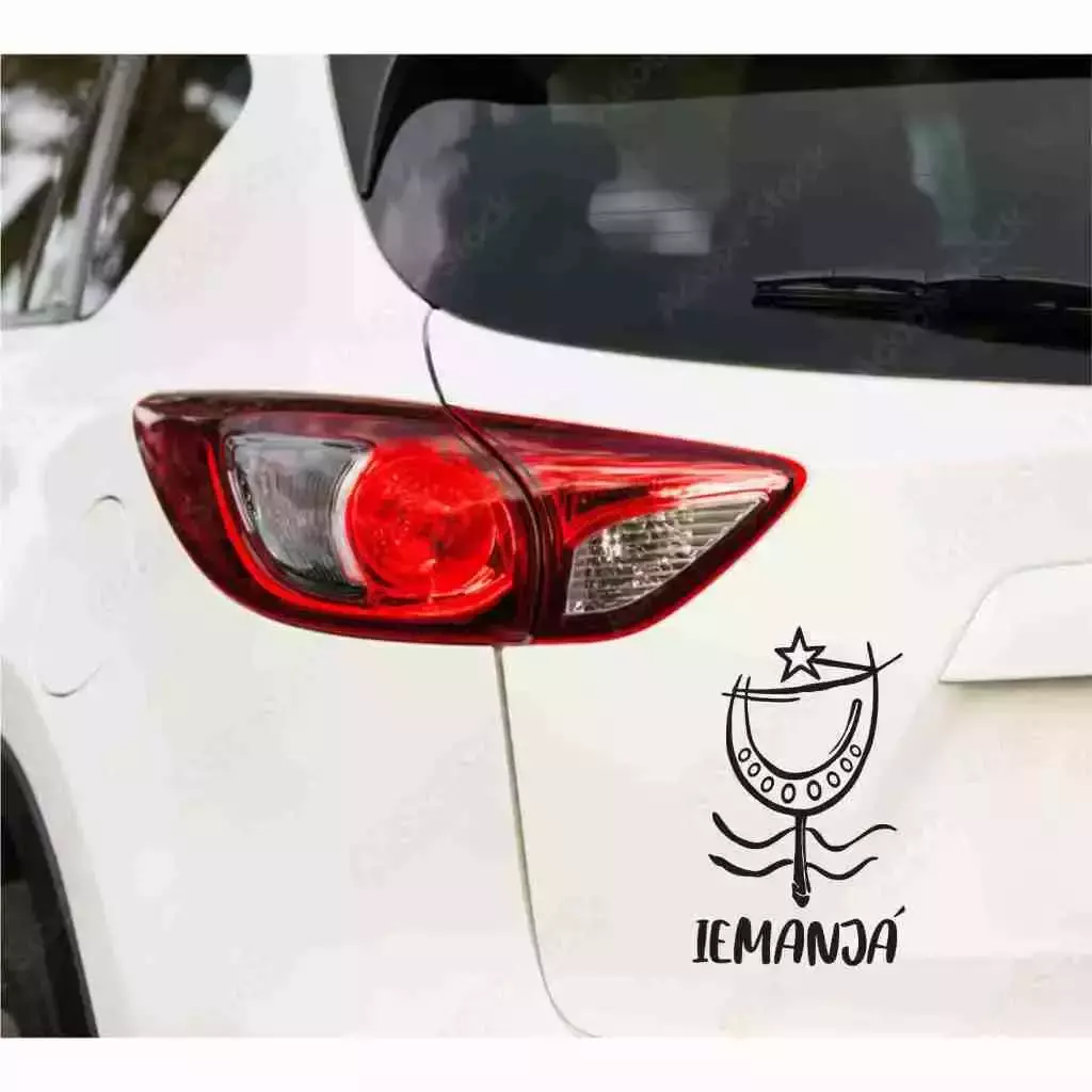 Adesivo Recortado - IEMANJÁ CAMDOMBLE UMBANDA ARTIGOS RELIGIOSOS ORIXAS ORI