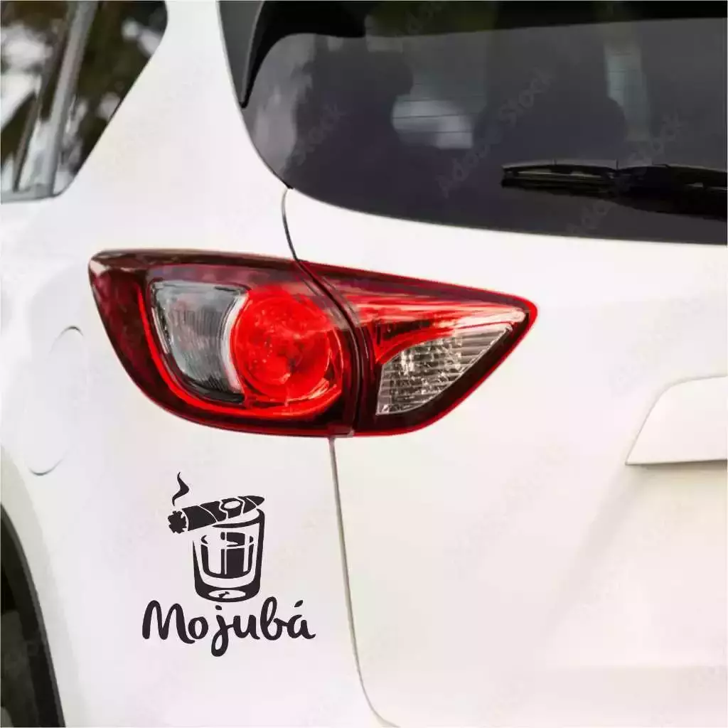 Miniatura 3 de Adesivo Recortado - MOJUBÁ 16x15 Umbanda Candomblé